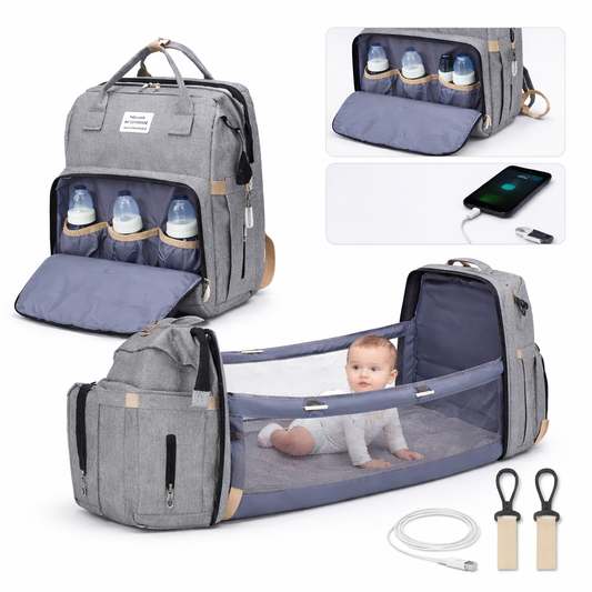 Mochila Cambiador para Bebé Multifunción 3 en 1